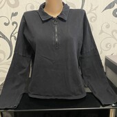 Розпродаж❤️ Котоновий светр із замочком, р.14 в гарному стані