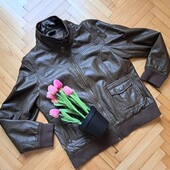 Шкіряна куртка р.М,наш 46