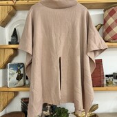 Пончо❤️пудра.розмір універсальний