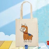 Еко сумка розмальовка Лама Crelando Німеччина