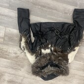 Фірмова стильна натуральна демісезонна курточка р.48(М/Л)