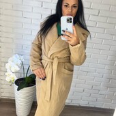 Нове кашемірове пальто р.48-50