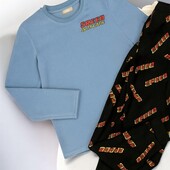 Тепла флісова піжама на хлопчика 146/152