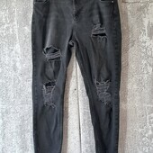 primark#стрейчевые джинсы с прорехами #большой размер 20 #