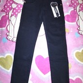 Новые теплые брюки на флисе 140-146