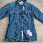 Стильне джинсове пальто Barbie 10-11