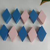 Класний набір спонжів для макіяжу в лоті 5 шт.