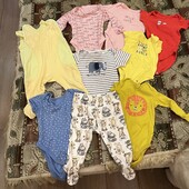 Лот речей на дівчинку 3-6 міс