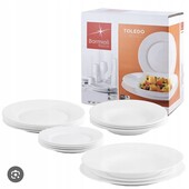 Сервіз столовий Bormioli Rocco Toledo 18 предметів. Італія