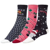 3пари! Жіночі новорічні шкарпетки Esmara. Розмір на вибір