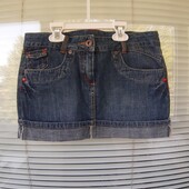Класна джинсова спідничка на +-14 років