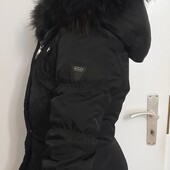 Теплющий пуховик. Размер 42 пог-47