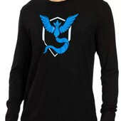 Футболка з довгим рукавом Pokémon go team Instinct Fitted long-sleeve розмір ХЛ