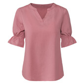 .Блузка джинсова футболка esmara жіноча, виготовлена ​​з ліоцелу M 40