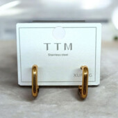 Сережки Stainless Steel нержавіюча сталь