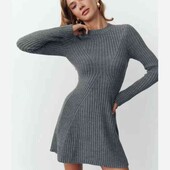 Тёплое вязаное платье с шерстью Esmara М evro 40/42+6(