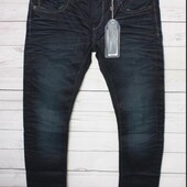 Джинси, сині, чоловічі, конічні, garcia jeans, lucco, розмір w29