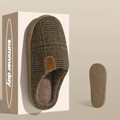 Мужские подростковые домашние комнатные тапочки стелька 24,5 см.