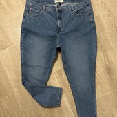 Джинси skinny на пишні форми, р.54/56 у відмінному стані