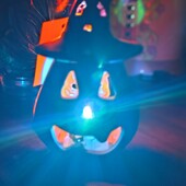 Страшный светильник .1шт.