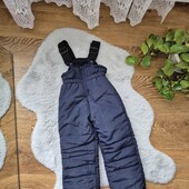 Нові не ношені, Теплющі штани на підтяжках, Зима, 92р✨