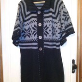 кардиган теплый