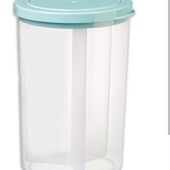 Емкость для сыпучих продуктов на три отделения