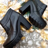 ❤️☀️❤️ Ботинки ботильоны натуральная кожа. Стелька 26 см. Ставка=купить Сразу ⚡❗