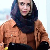 Шарф -хомут тепленький якість супер