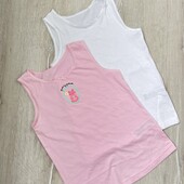 Primark.Набір майок для дівчинки 134(8-9р.)