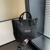 Сучасна модна сумка-тоут чорна