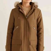 Розпродаж!Mango зимова куртка на хутрі ХС/С/М.