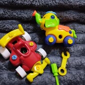 Іграшки для малечі- рибалка і конструктор.