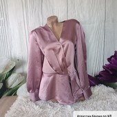 Атлассна блузка королівського рр