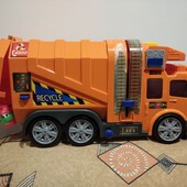 Функциональная Грузовая Машинка Мусоровоз Dickie