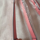 Довга ручка для сумки з карабінами світлий кораловий 0100