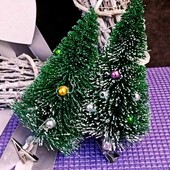 2 шт. Елки на прищепках