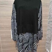 Світло, блуза на пишні форми 