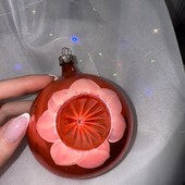 Винтаж. Стеклянная елочная игрушка