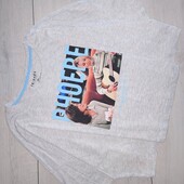 Укорочена футболка оверсайз Primark, eur 50-52 / uk 22-24