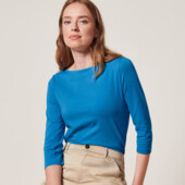 ♕ Сорочка з рукавом 3/4, коричнева, Tchibo (Німеччина) розмір наш 44-46(36/38 євро)