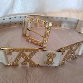 новый Ремень женский, длина 107 см, ширина 3.5 см