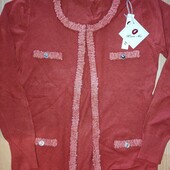 Трикотажний кардиган Kiss me р.L/XL на перші дні осіні❤️