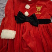 мега платье! новый год, платье санты