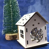 Будиночок з лед свічкою