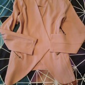 Красивейший жакет-кардиган пудра р М,42-44 ❤️