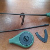 Вудка зимова, зимові удочки на підставці для ловлі з льоду