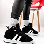 Вау!Крутезні кросівки/хайтопи❄️Натуральна замша!❄️Зима!❄️