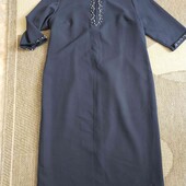 сукня темно-синя без нюансів