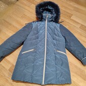 Тепла жіноча куртка розмір 56-54 в чудовому стані